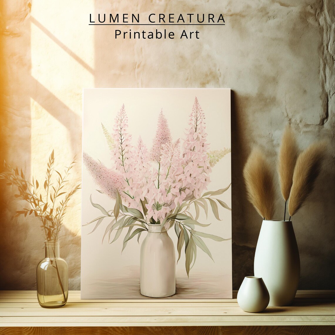 Vintage Botanical Flower Poster Print, Muted Floral Blossom - Image 3