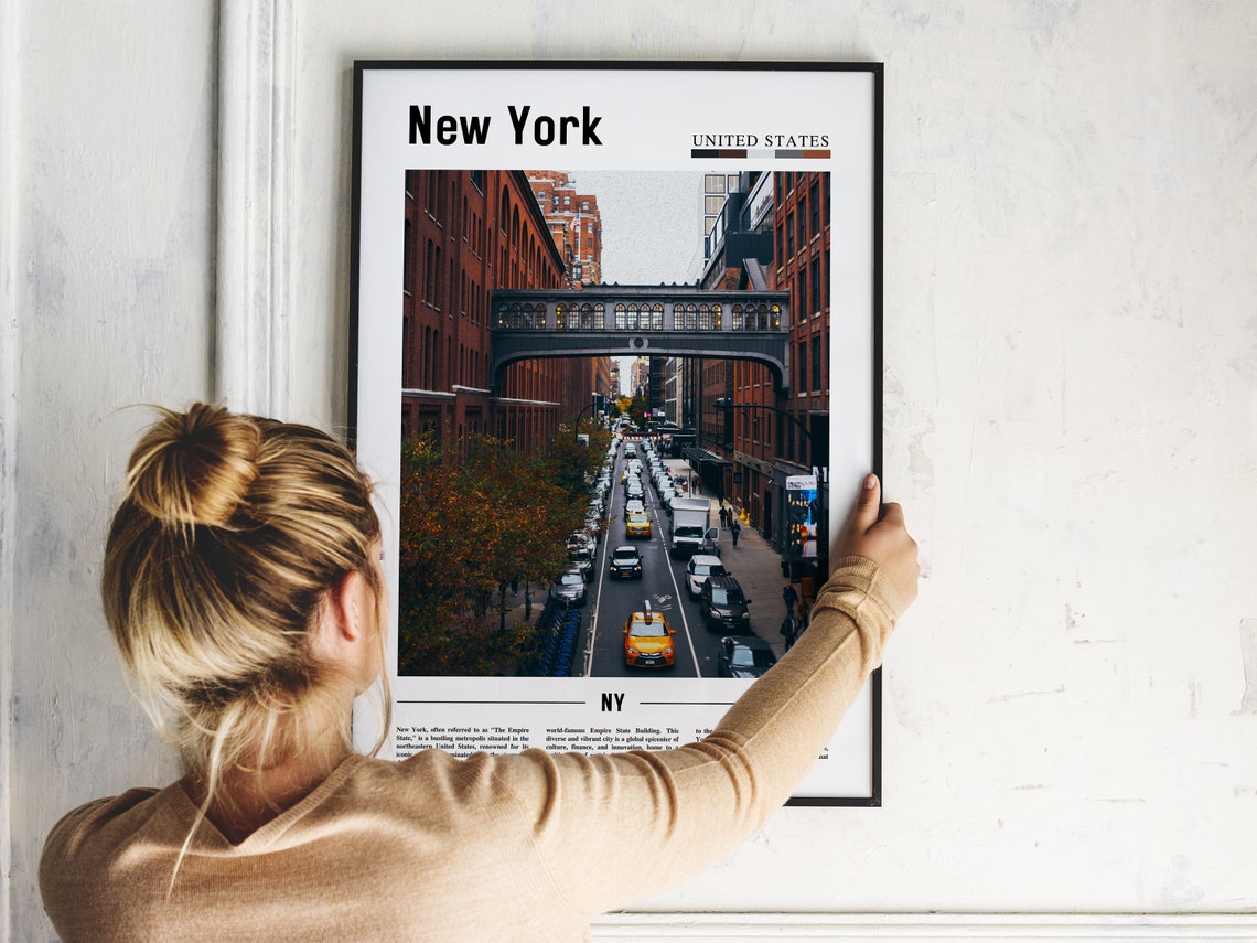 New York Poster New York Print New York Wall Art Ny Photo Ny Poster Ny Print New York Photo Travel Poster - Image 2