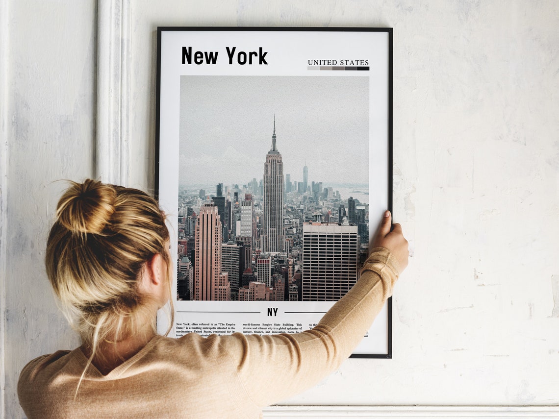 New York Poster New York Print New York Wall Art Ny Photo Ny Poster Ny Print New York Photo Travel Poster - Image 2