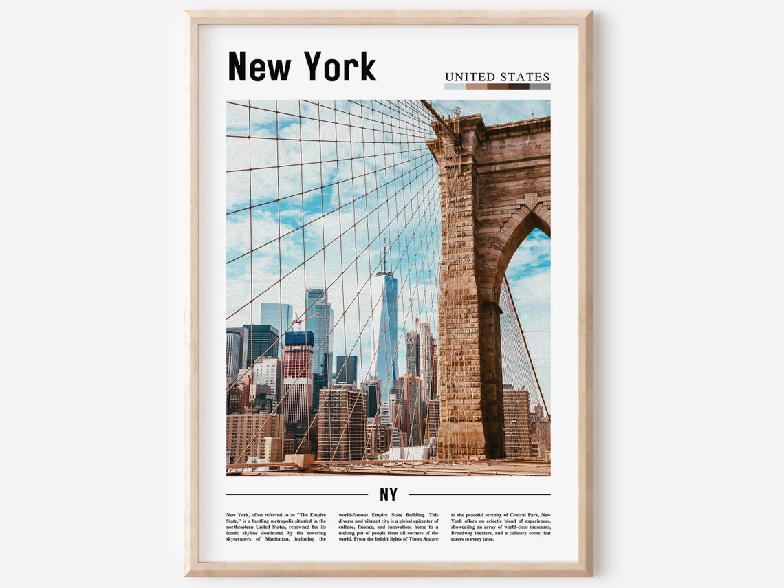 New York Poster New York Print New York Wall Art Ny Photo Ny Poster Ny Print New York Photo Travel Poster