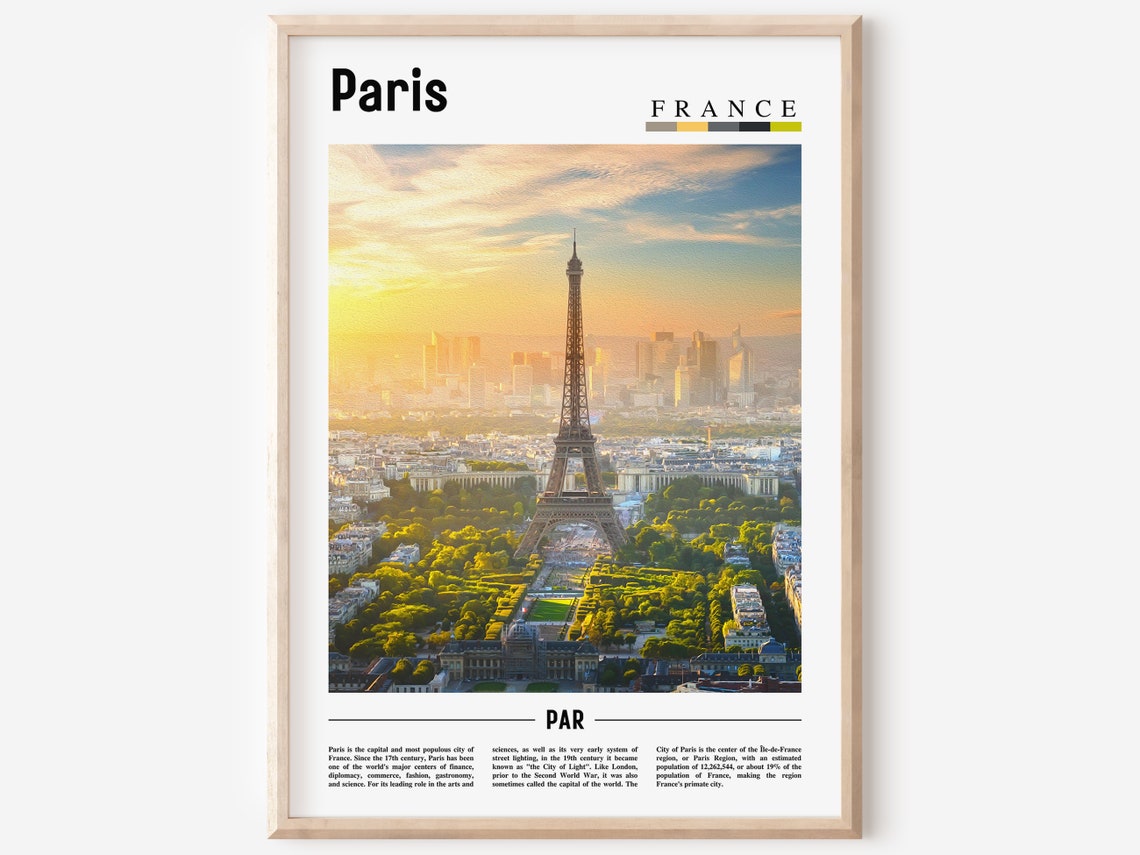 Paris Print Paris Poster Paris Wall Art France Photo France Poster France Print France Wall Art Minimal Travel Poster