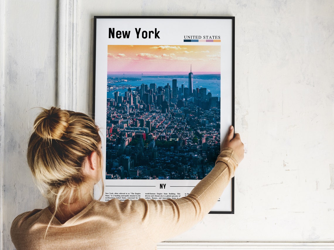 New York Poster New York Print New York Wall Art Ny Photo Ny Poster Ny Print New York Photo Travel Poster - Image 2