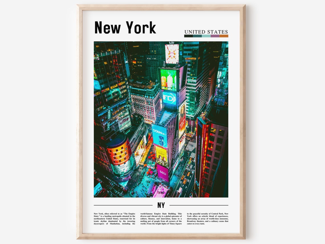 New York Poster New York Print New York Wall Art Ny Photo Ny Poster Ny Print New York Photo Travel Poster