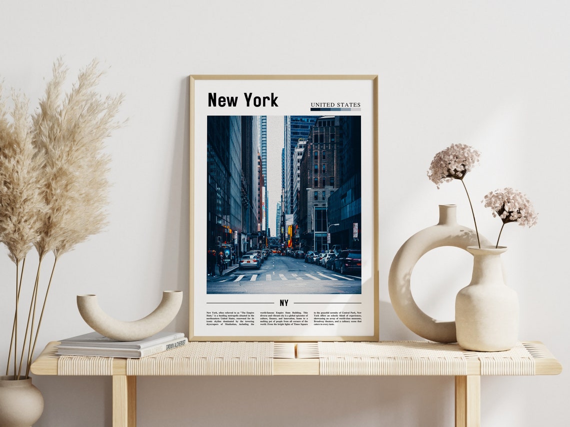 New York Poster New York Print New York Wall Art Ny Photo Ny Poster Ny Print New York Photo Travel Poster - Image 3