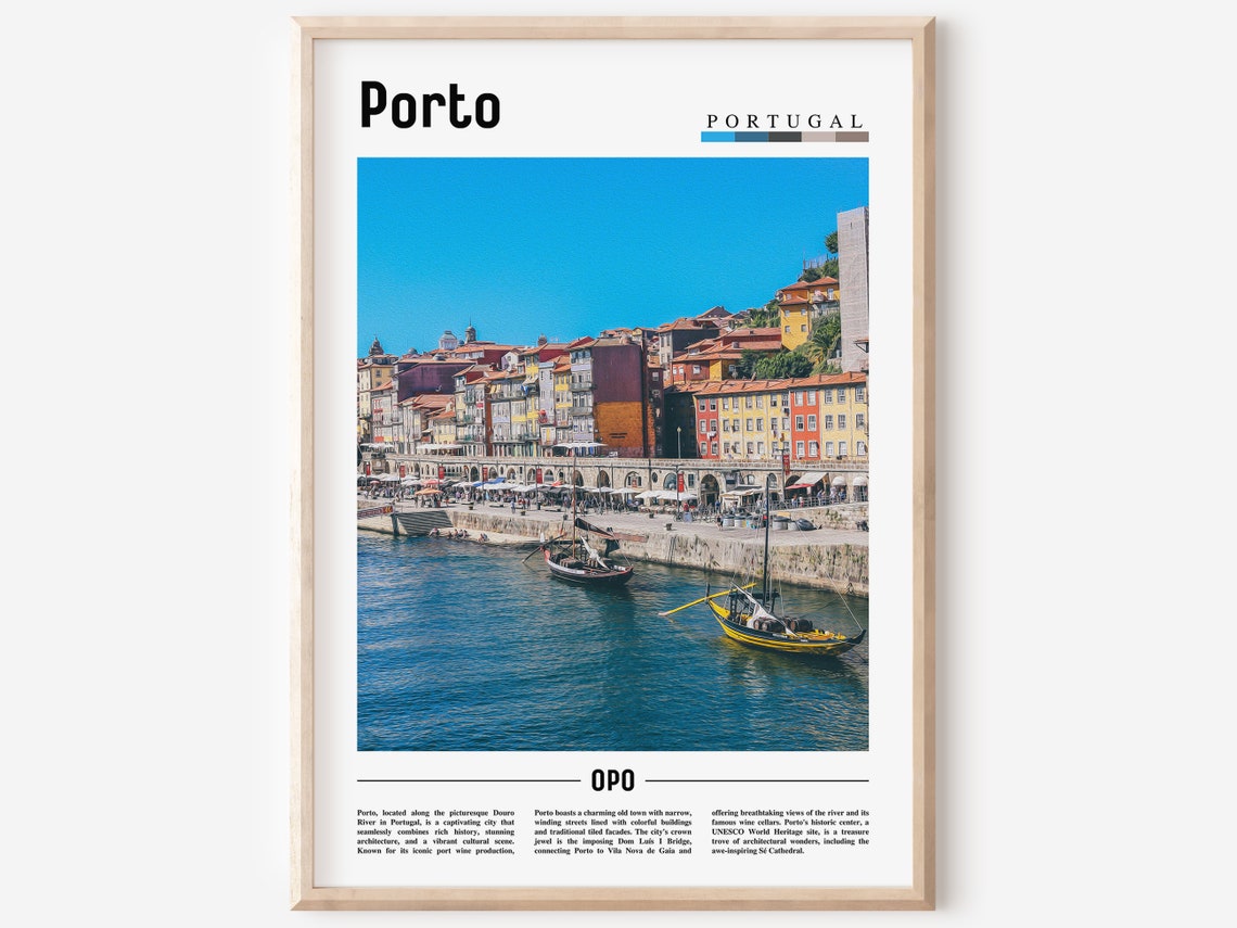 Porto Poster Porto Print Porto Wall Art Europe Photo Europe Poster Europe Print Travel Poster