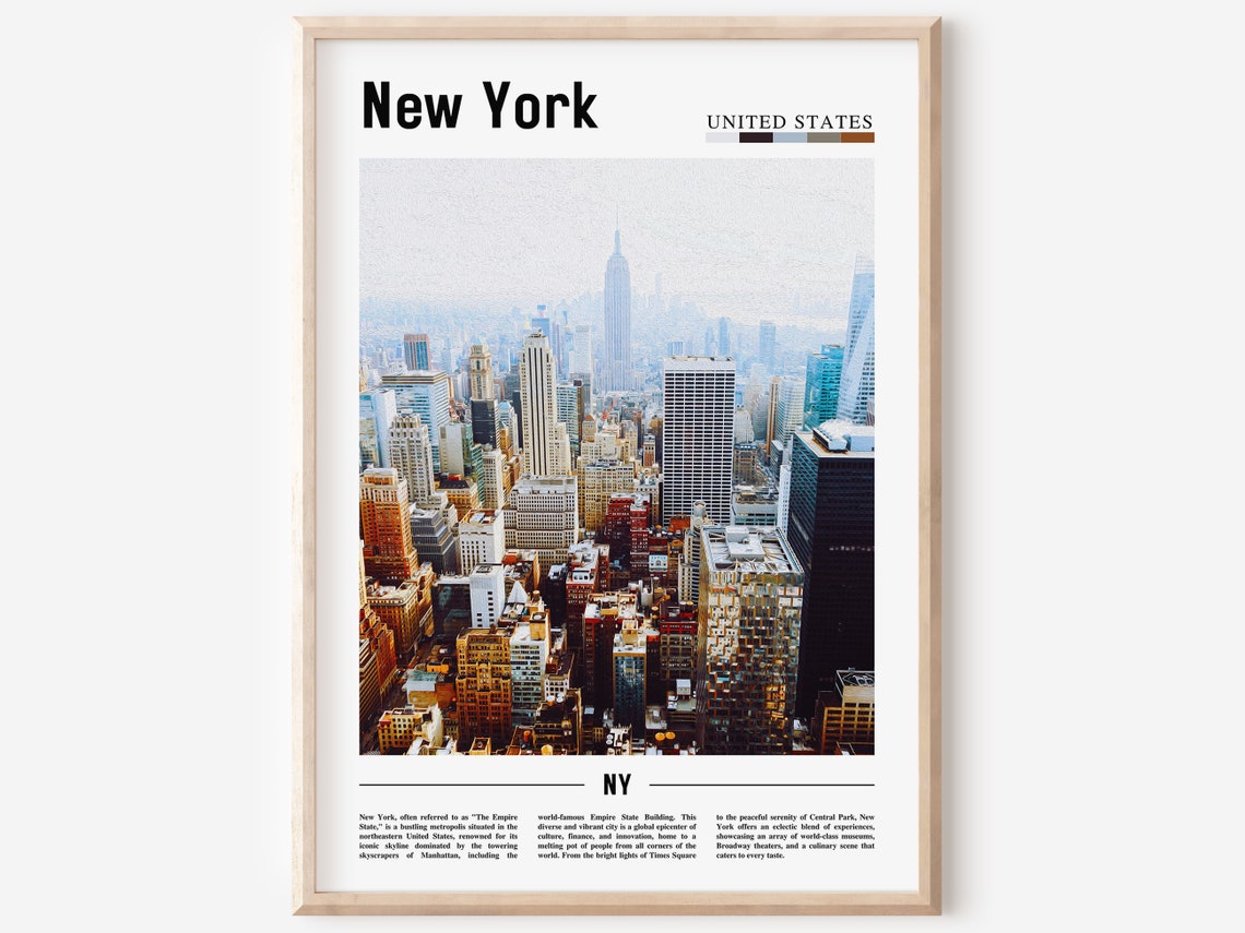 New York Poster New York Print New York Wall Art Ny Photo Ny Poster Ny Print New York Photo Travel Poster