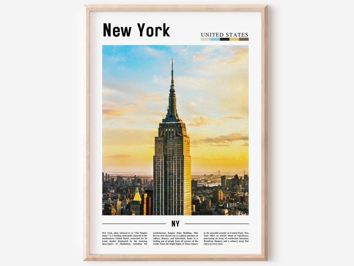 New York Poster New York Print New York Wall Art Ny Photo Ny Poster Ny Print New York Photo Travel Poster