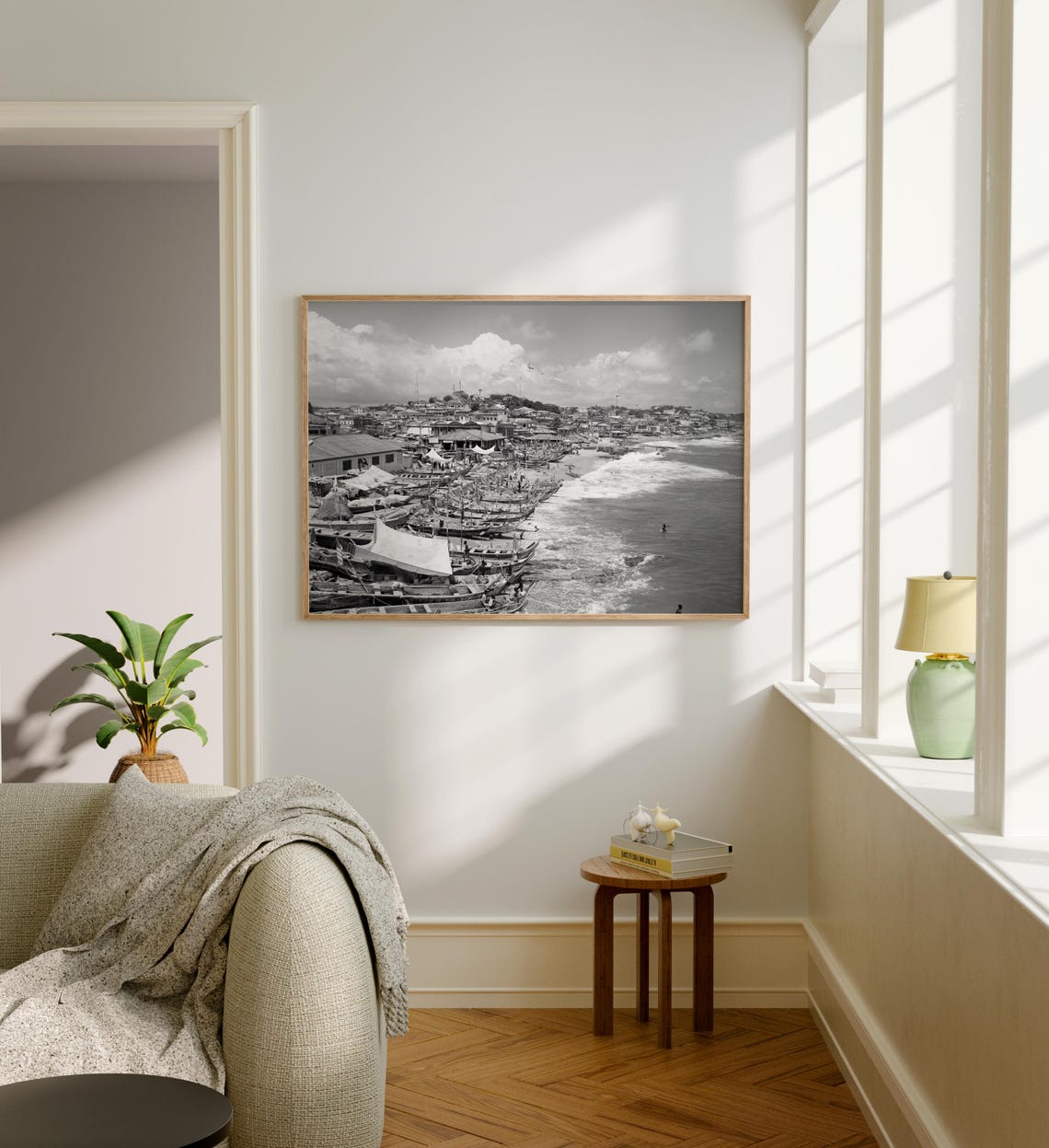 Black And White Ghana Print Ghana Wall Art Ghana Poster Ghana Photo Ghana Poster Print Ghana Wall Decor Africa Poster Print - Image 5