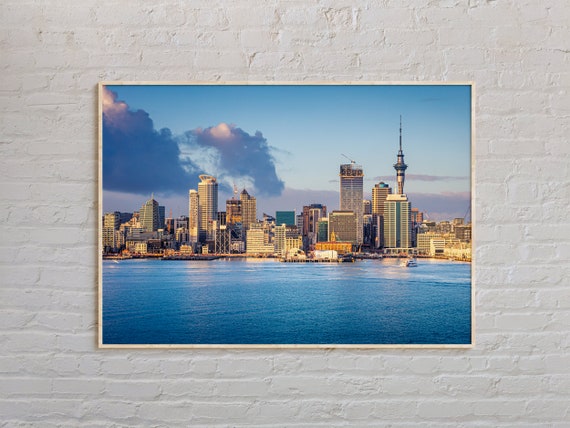Auckland Real Photo Wall Art Print