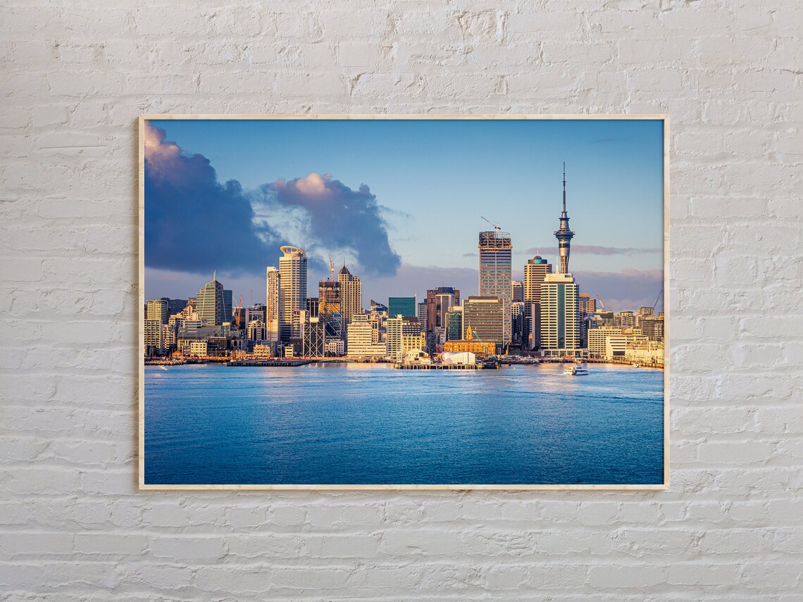 Auckland Real Photo Wall Art Print