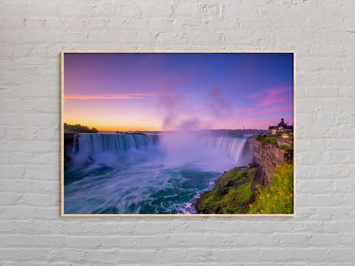 Niagara Falls Photo Print, British Columbia Wall Art