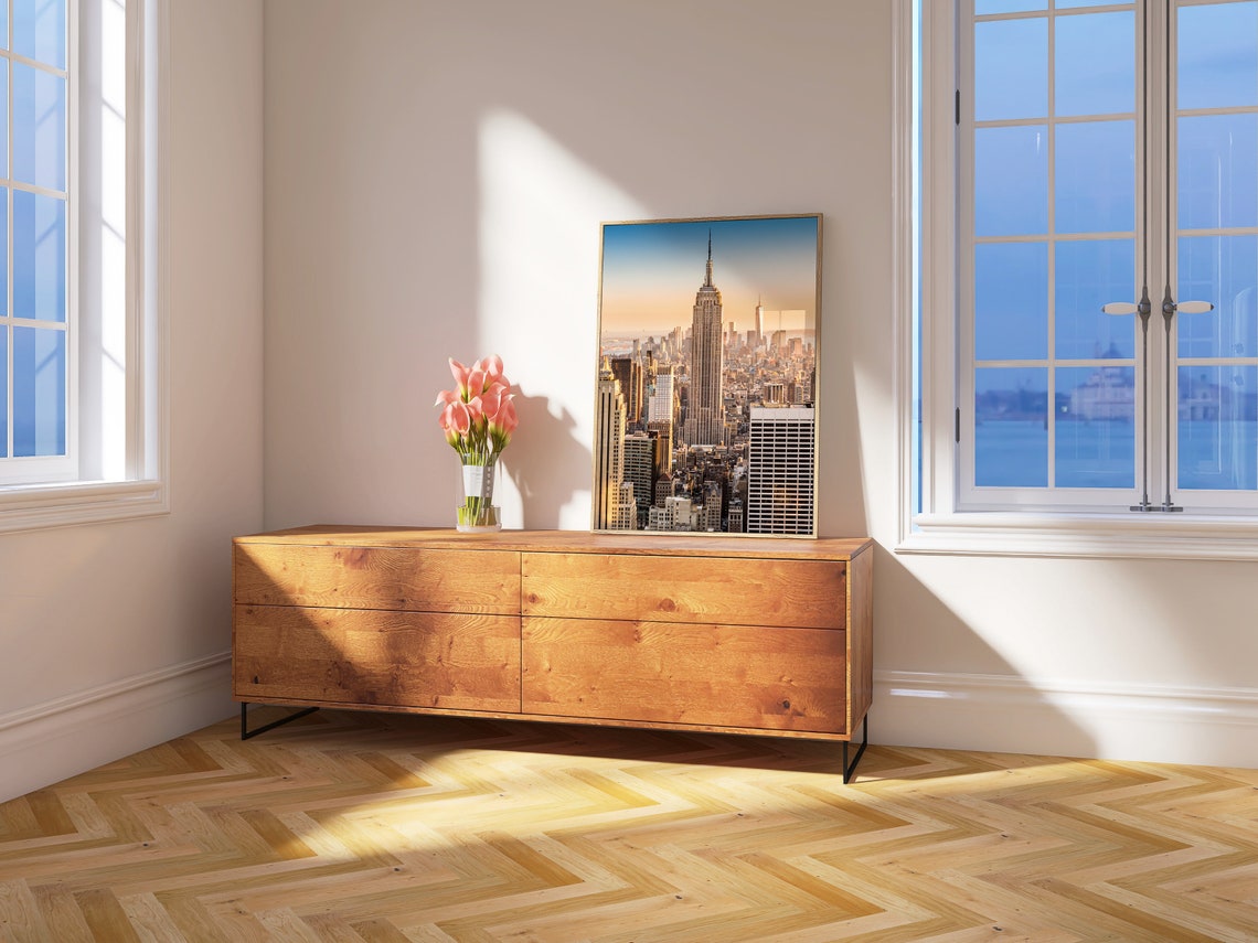 New York City Empire State Building Manhattan Sunset View Poster - Image 4