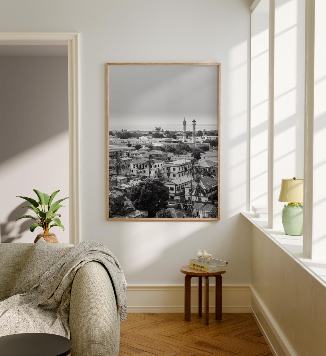 Black And White The Gambia Print The Gambia Wall Art The Gambia Poster The Gambia Photo The Gambia Poster Print The Gambia Wall Decor - Image 5
