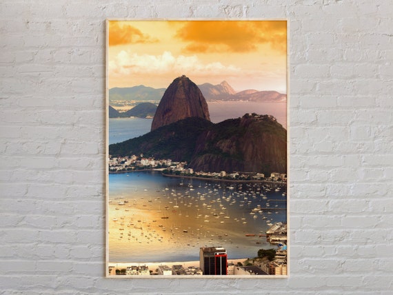 Real Photo Brazil Print Brazil Wall Art Brazil Poster Brazil Photo Brazil Poster Print Brazil Wall Decor South America