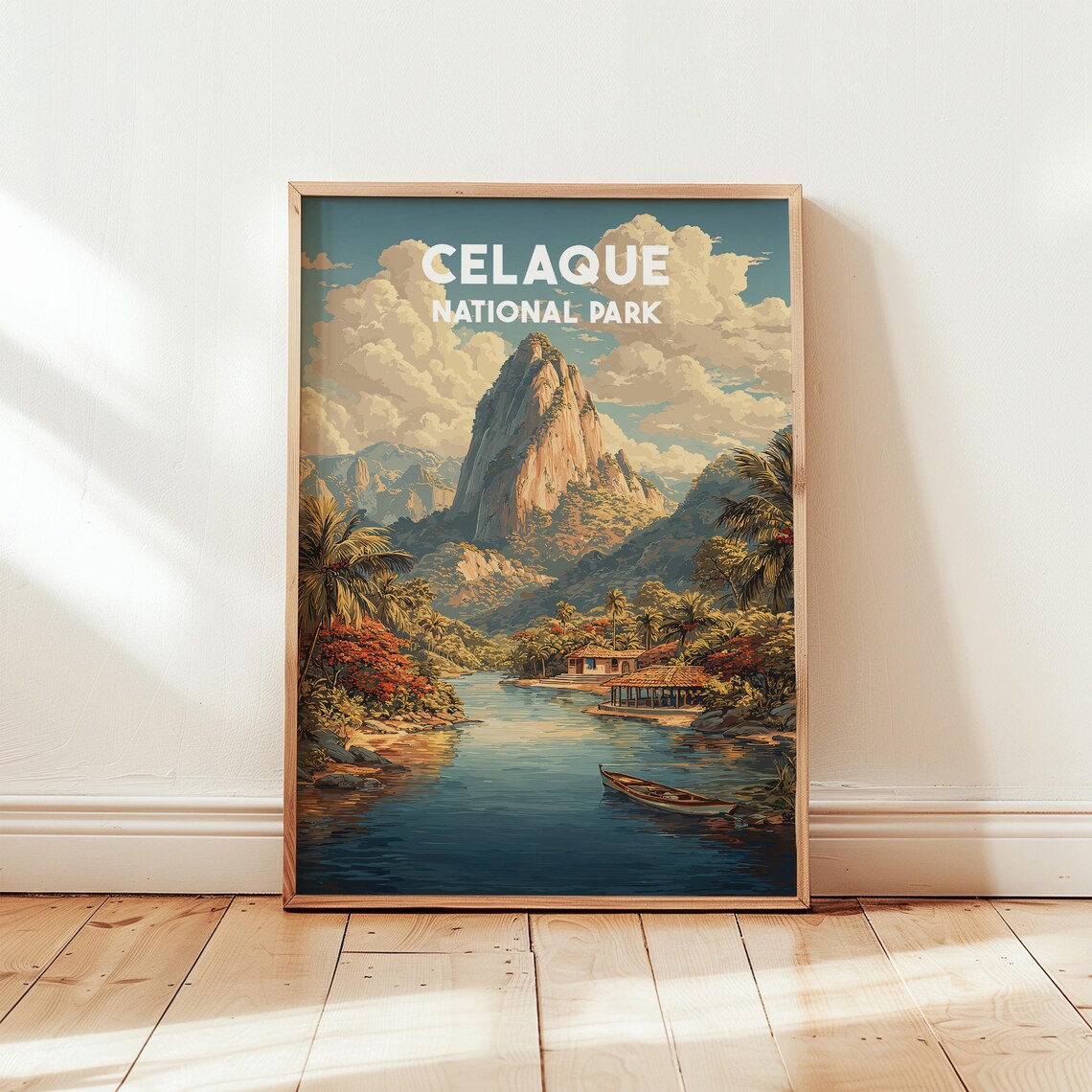 Celaque National Park Honduras Tropical Mountain Landscape Travel Poster