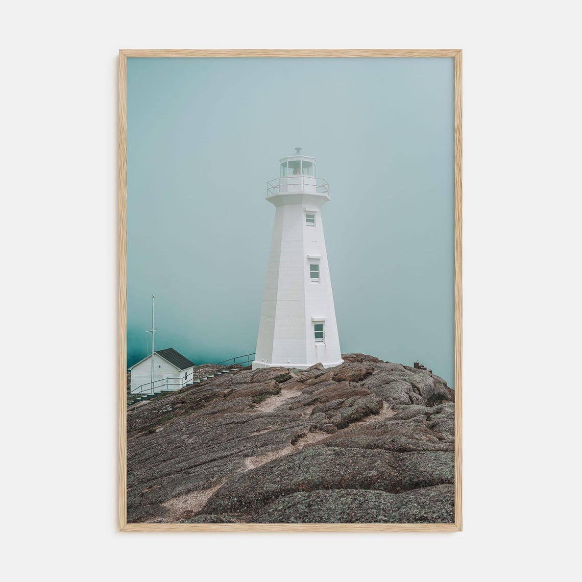 Fine Art Lighthouse Print Color Photography Poster Coastal Wall Art Beach Decor Nautical Home Decor Gift For Ocean Lovers