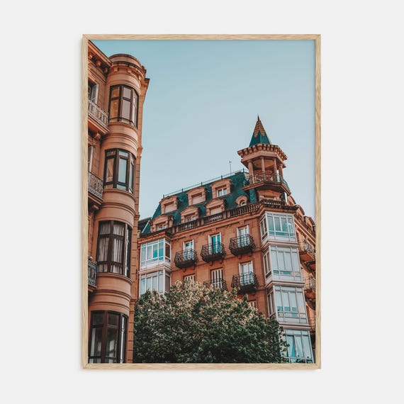 Fine Art Architecture Print Color Photography Poster Modern Wall Decor For Home Office