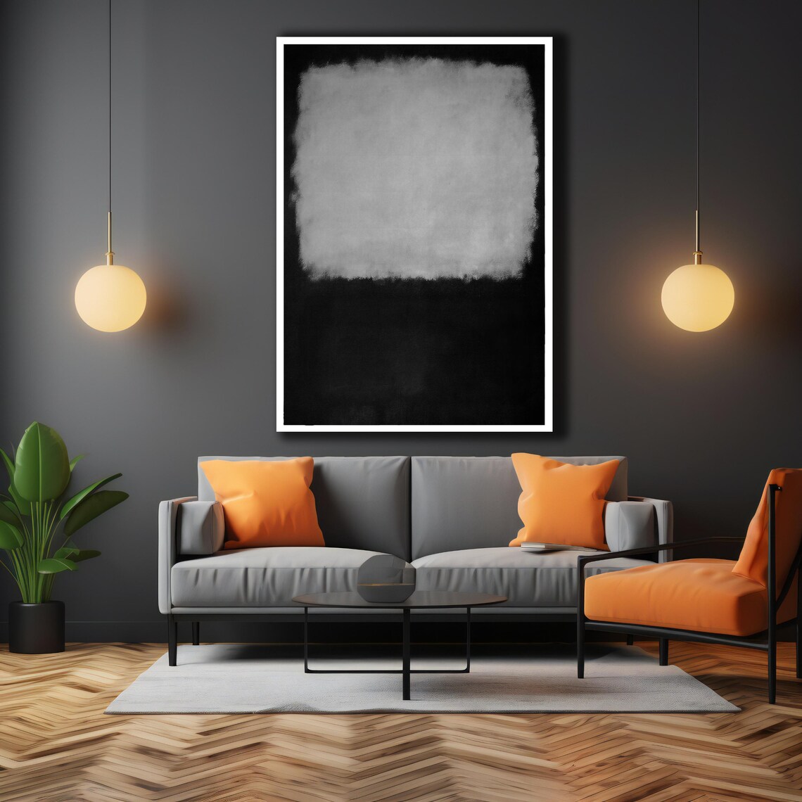 Mark Rothko, Black And White Abstract Expressionism - Image 2