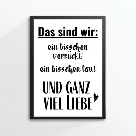 Din A4 Art Print Without Frame Saying This Is Us This Is Us Family Love Happiness Home Family Picture Poster Gift