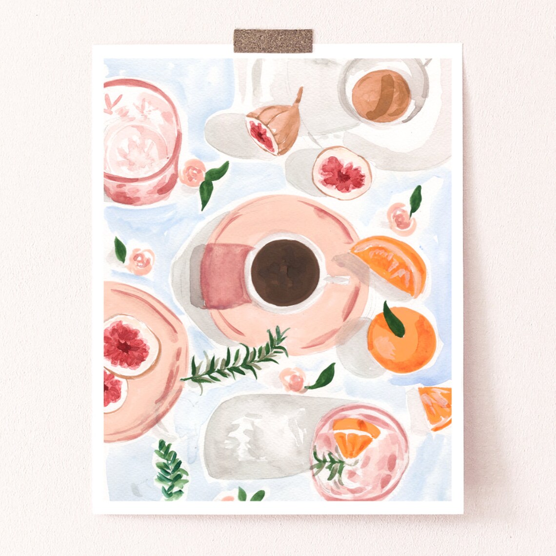 Coffee Still Life Kitchen Wall Art Print - Image 2