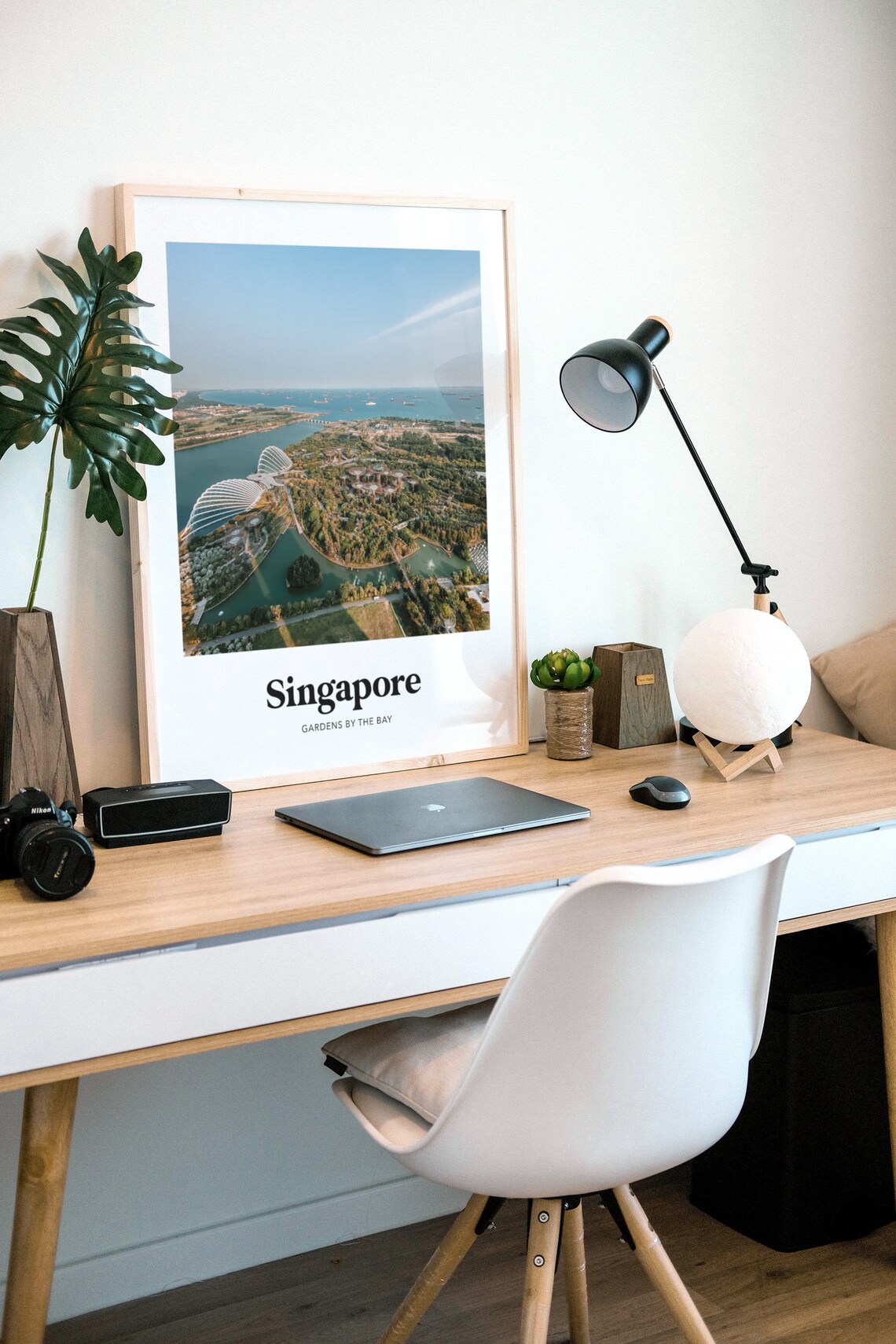 Singapore Gardens by the Bay Aerial Drone Photography Travel Poster - Image 4