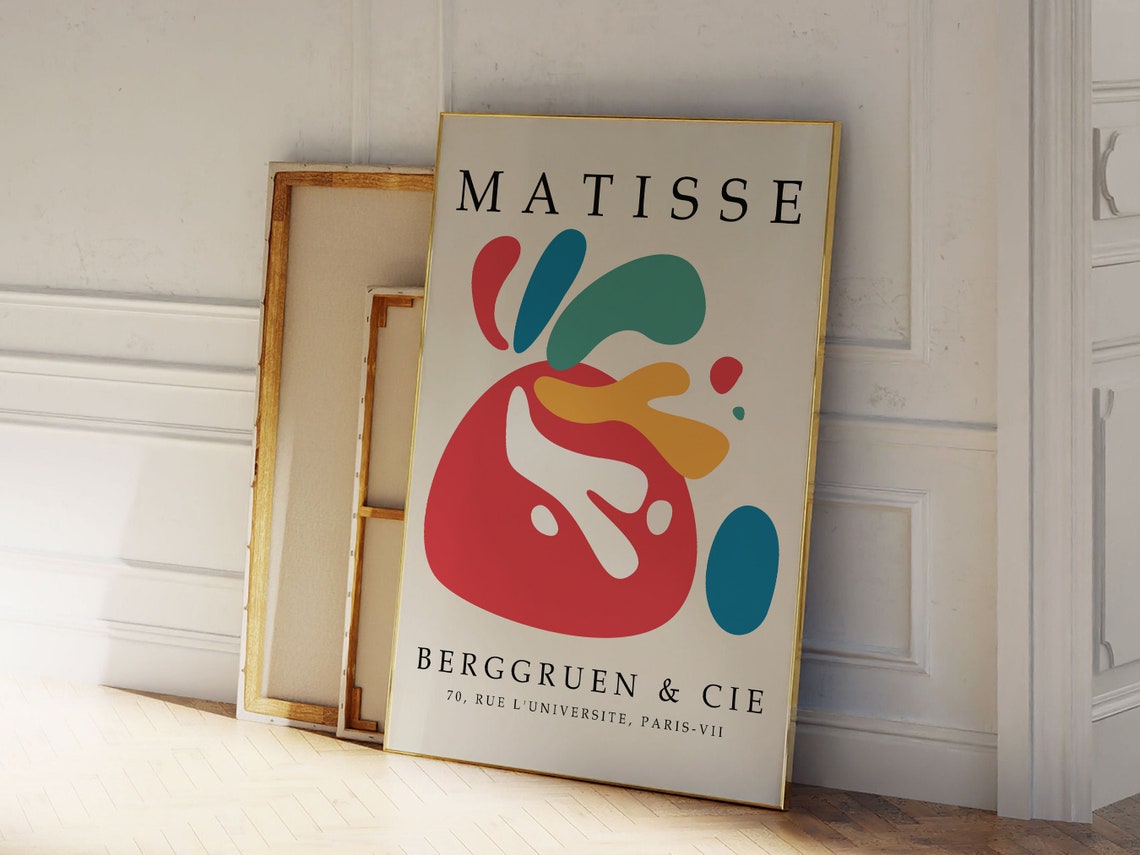 Henri Matisse Print Matisse Poster Matisse Wall Art Matisse Art Print Exhibition Poster - Image 2