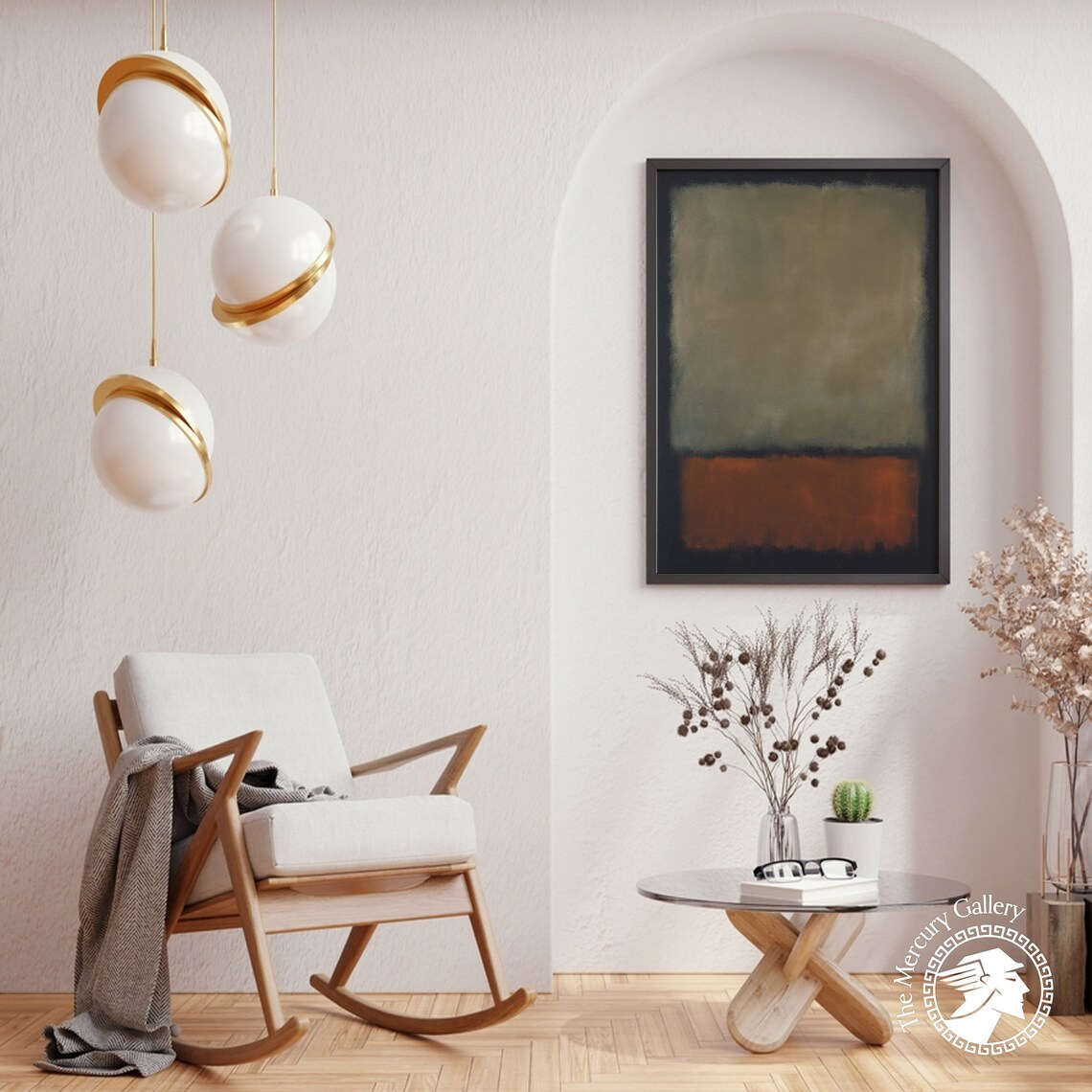 Mark Rothko Exhibition Poster, Living Room Decor - Image 3
