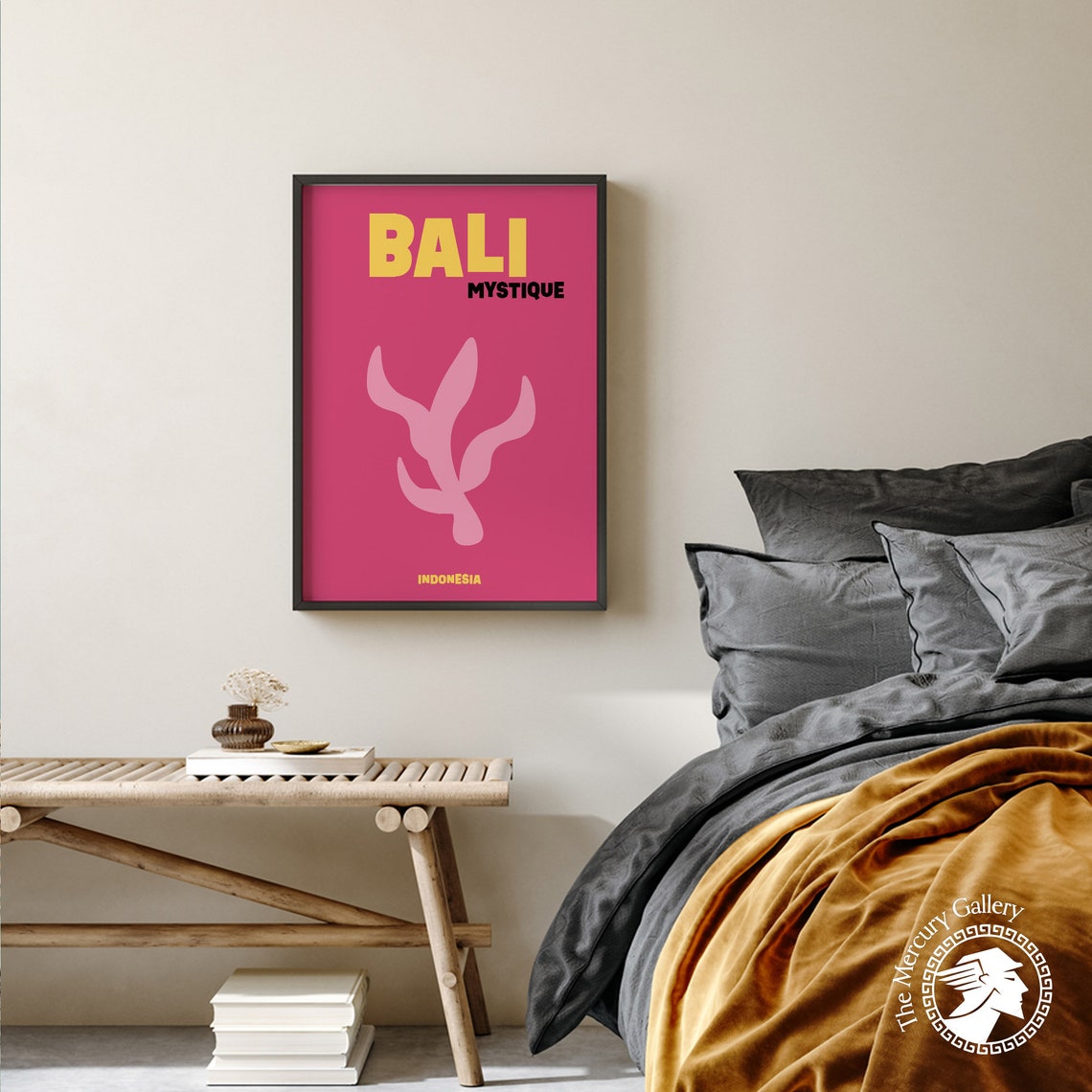 Travel Famous Places Posters Bali Print Dorm Room Decor Colorful Travel Posters - Image 4