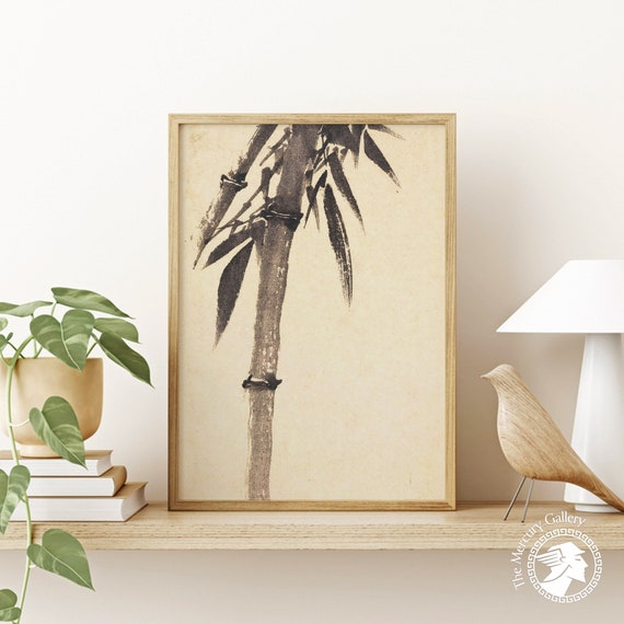 Hokusai Art Print Bamboo Japan Wall Art Hokusai Wall Art Japanese Art Print Japanese Decor