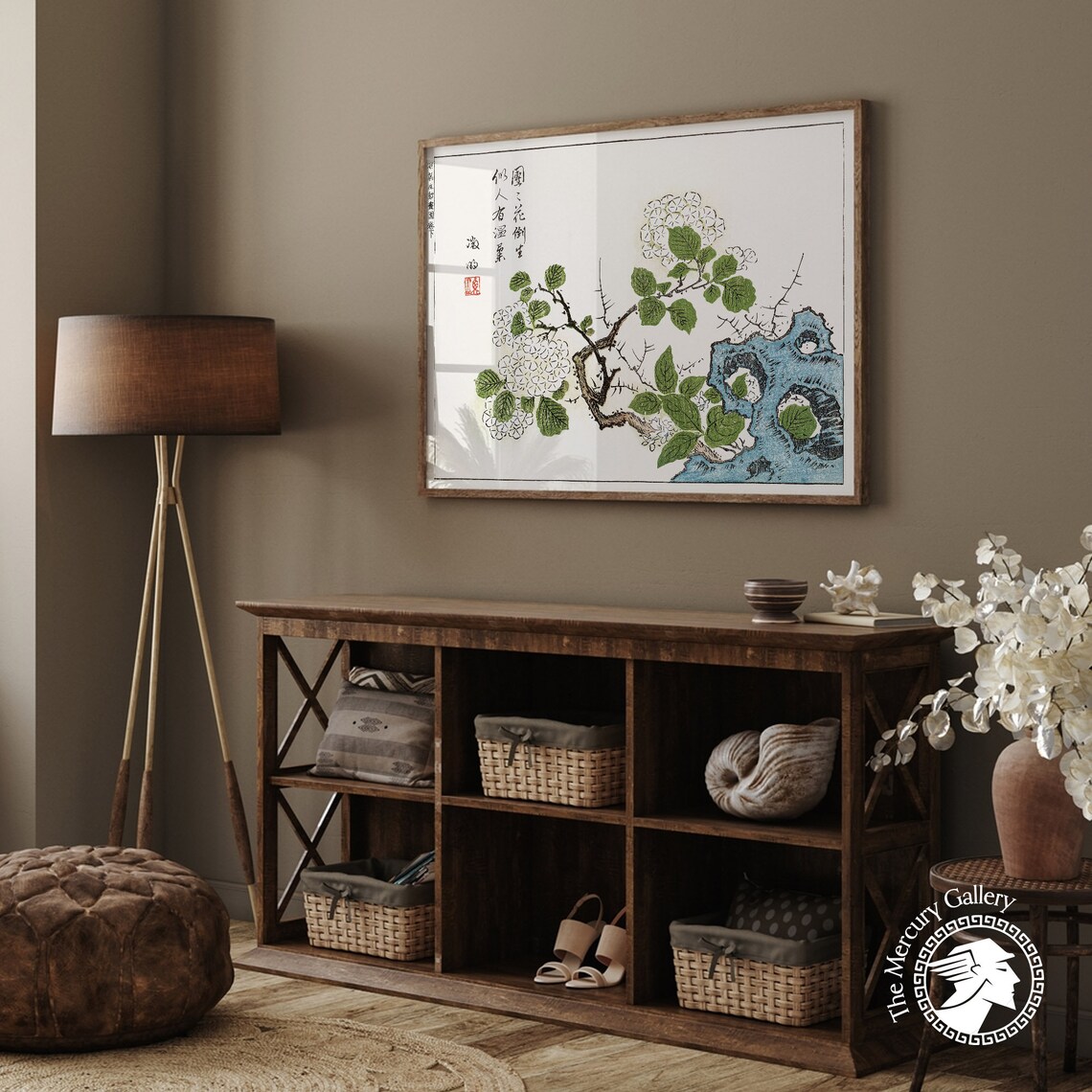 Ooka Shunboku Botanical Print, Japanese Flower Poster - Image 3