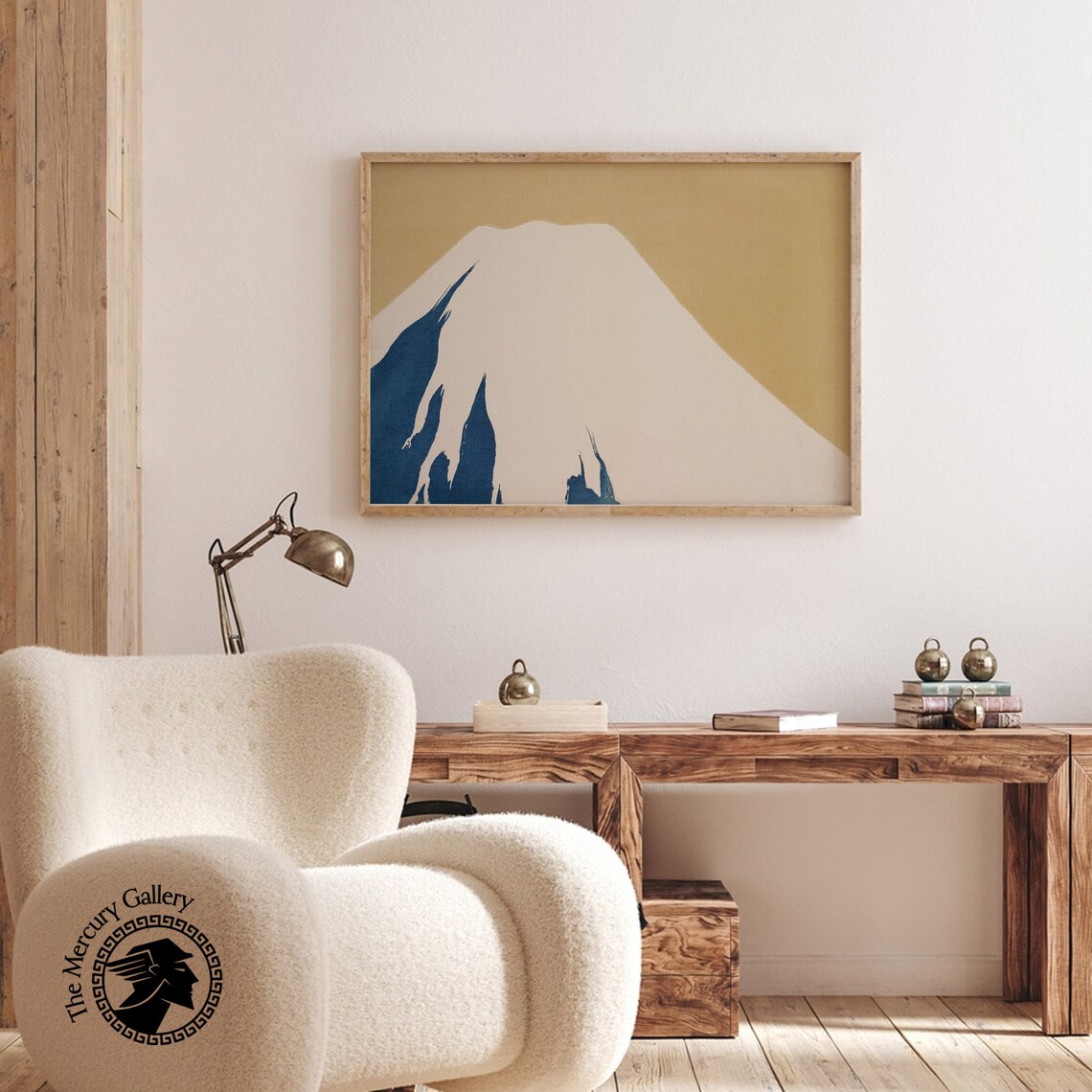 Kamisaka Sekka Mount Fuji Vintage Travel Poster - Image 3