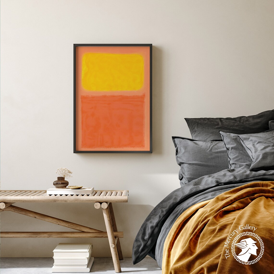 Mark Rothko Retrospective Exhibition Poster - Image 6
