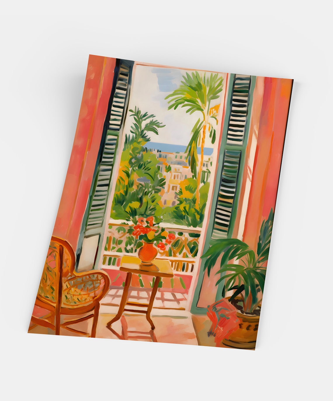 Matisse Poster Open Window Henri Matisse Modern Art Print On Museum Quality Paper - Image 5