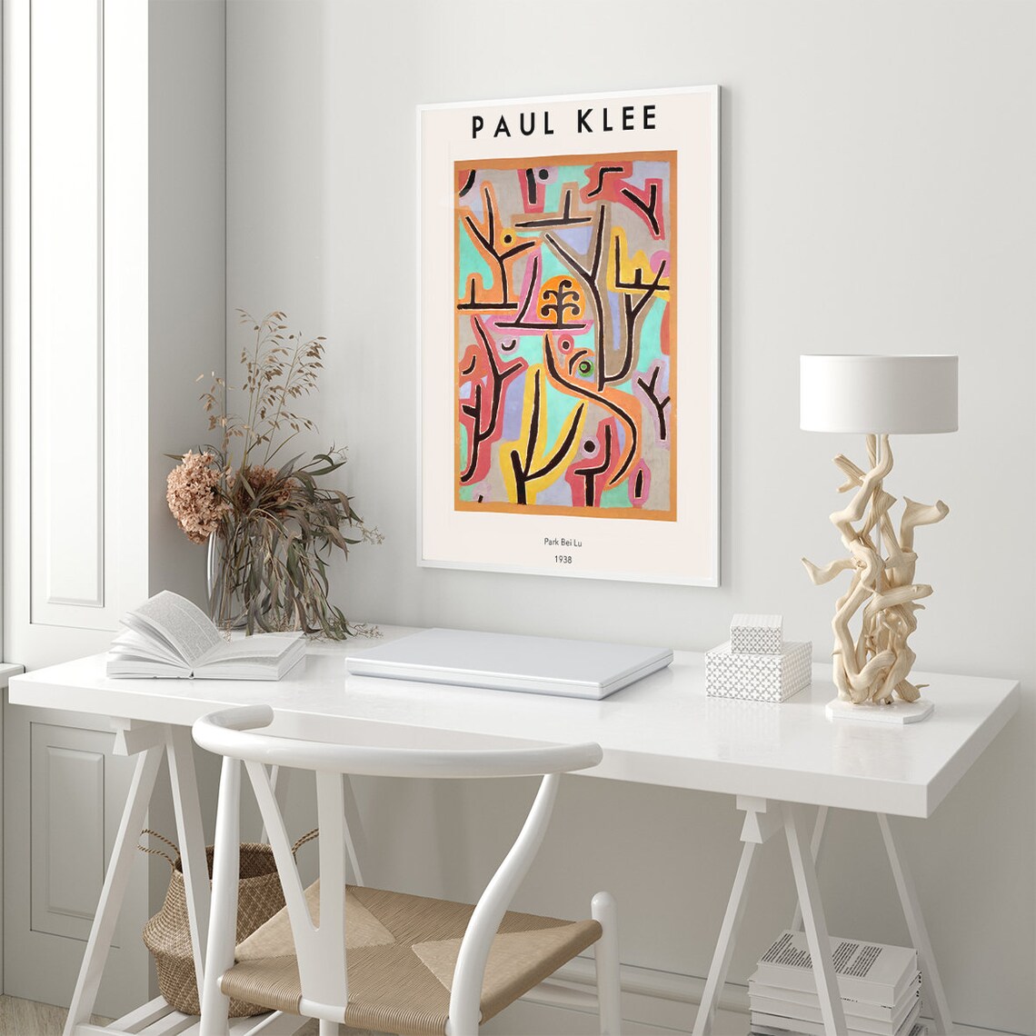 Paul Klee Abstract Exhibition Poster, Museum Art Print - Image 2