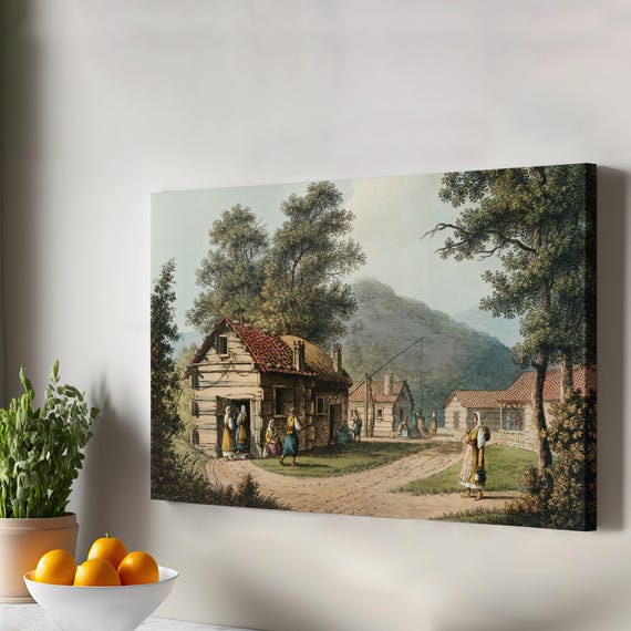 The Ottoman Domnon By Lug Mayer Canvas Room Decor Classic Art Home Housewarming Gifts Large Wall Hanging