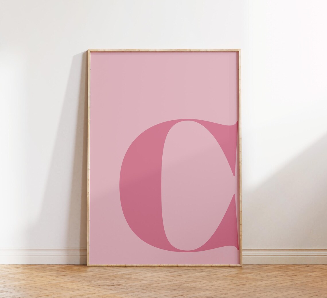 Letter C Poster, Alphabet Nursery Wall Decor - Image 5
