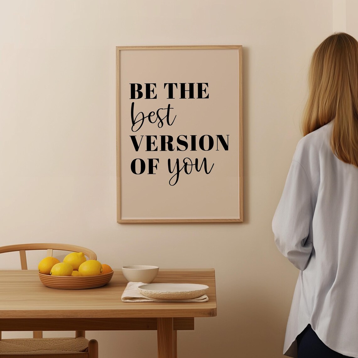Be The Best Version Of You, Minimalist Poster - Image 3