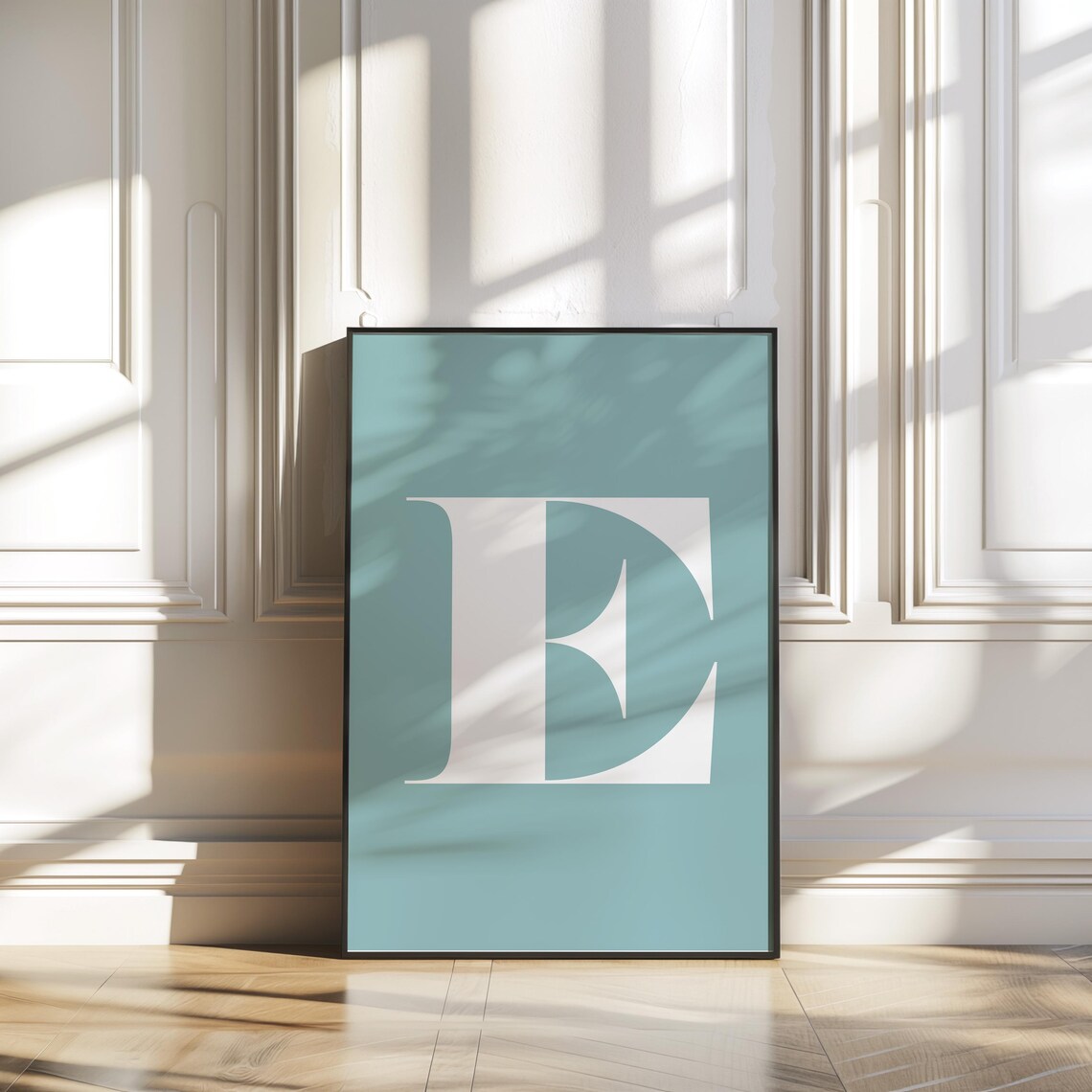 Letter E, Alphabet Wall Art Print for Dorm Decor - Image 4