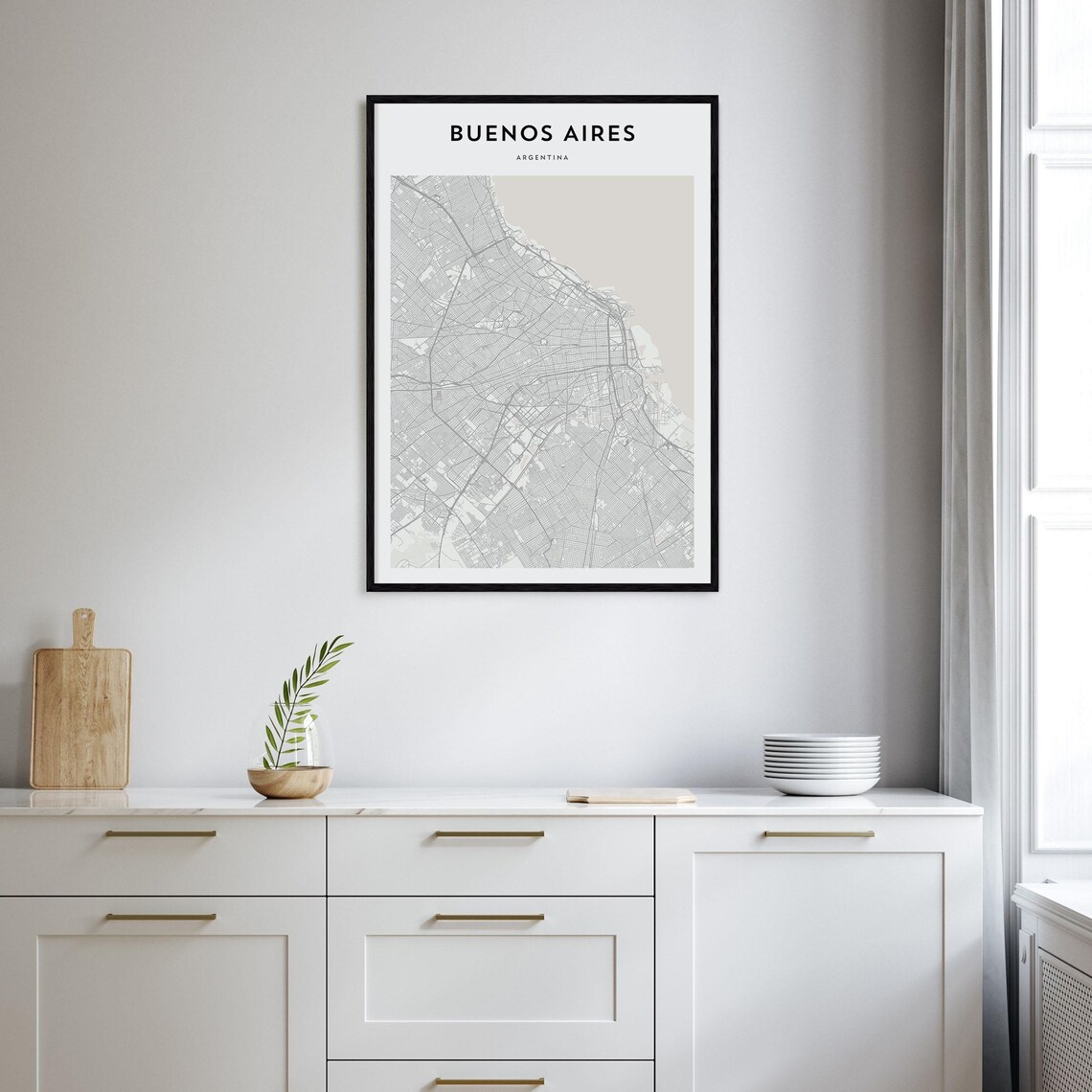 Buenos Aires Personalized Map Art, Travel Poster - Image 2