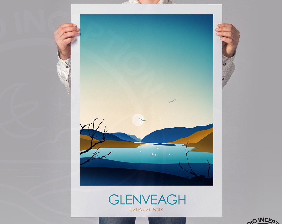 Ireland National Park Travel Poster, Wild Atlantic Way - Image 3