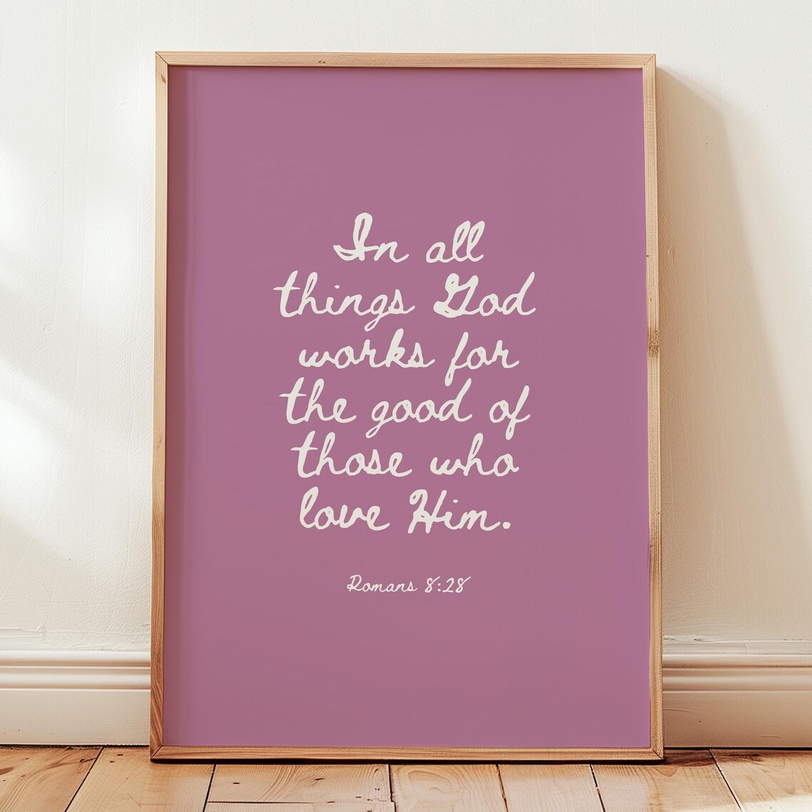 Scripture Wall Art Trendy Prints Modern Christian With Room Decor For Apartment Gifts