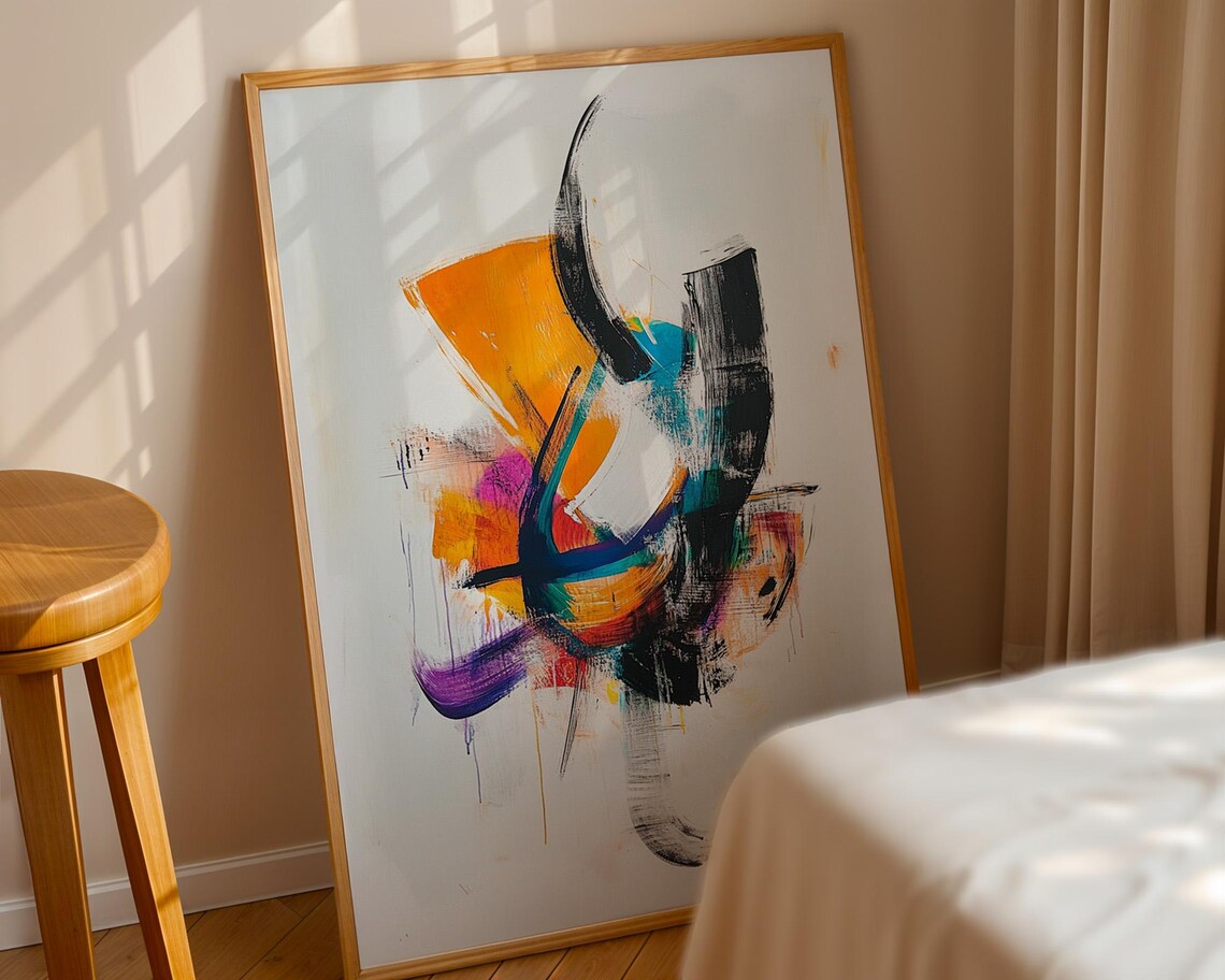 Modern Art Graffiti for Home, Kitchen, Office - Image 4