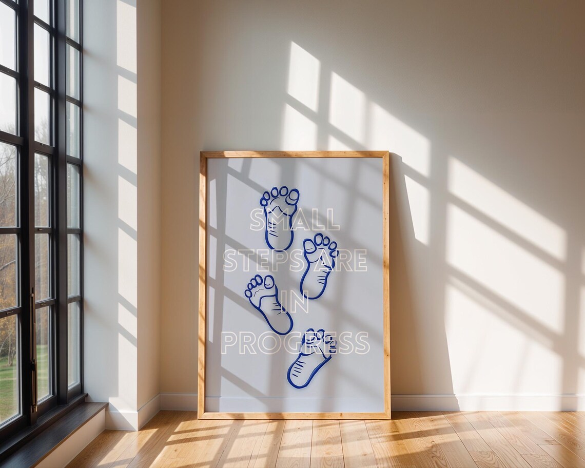 Small Steps Are In Progress Inspirational Wall Art - Image 6
