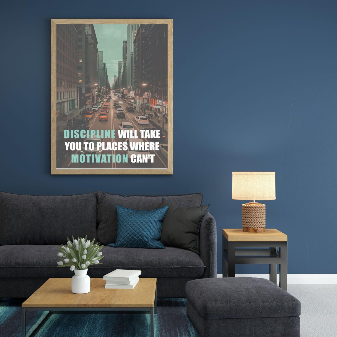 Discipline Is More Important - Affirmation Print - Image 2