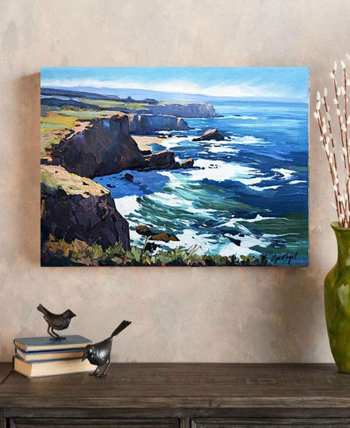 Big Sur Point Lobos Coast Art Print, Monterey Decor - Image 3