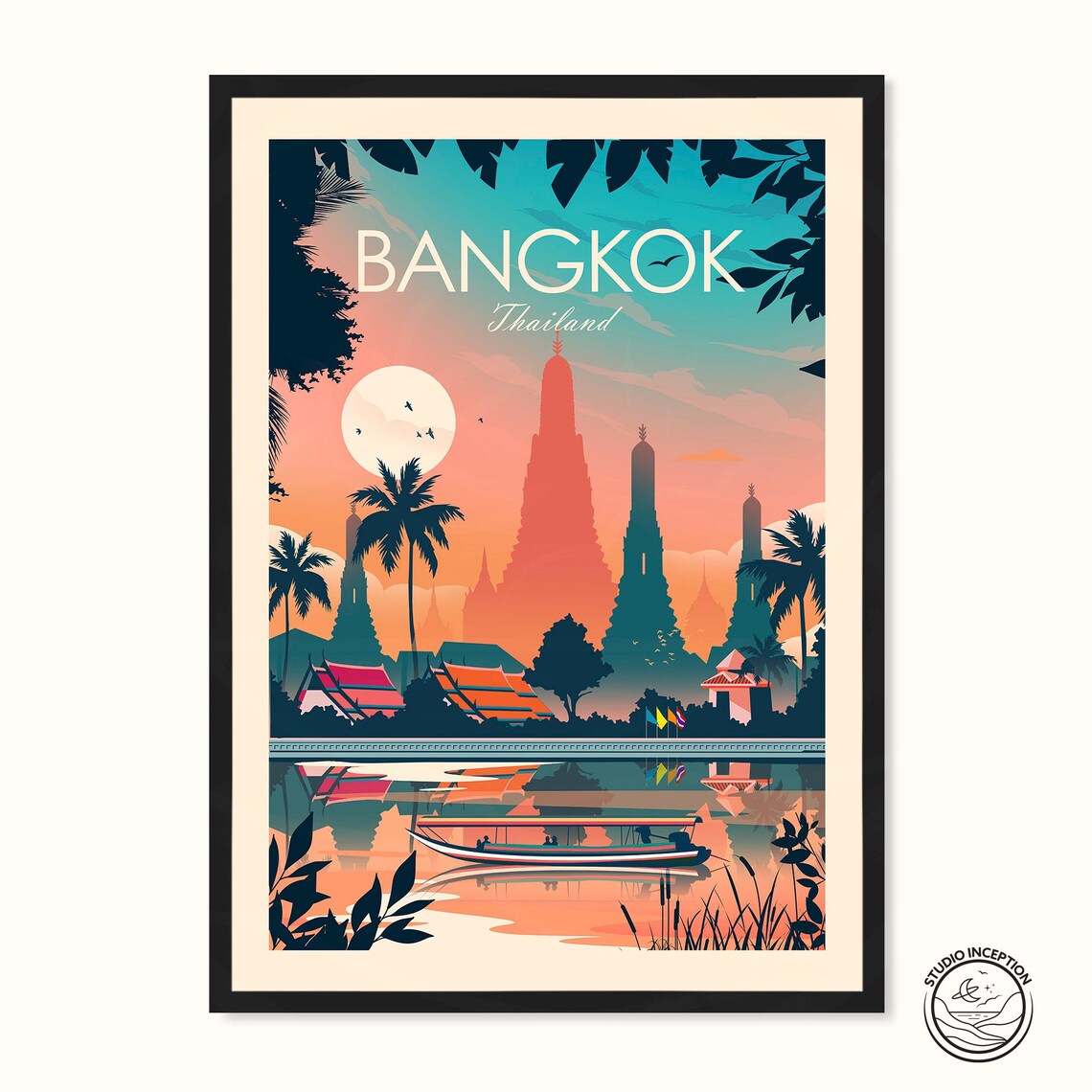 Bangkok Studio Inception Wall Art Print