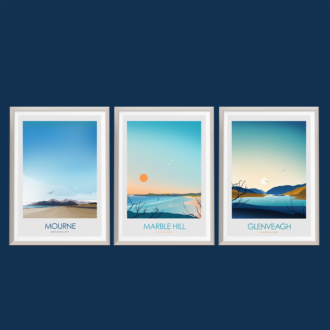 Ireland National Park Travel Poster, Wild Atlantic Way - Image 2