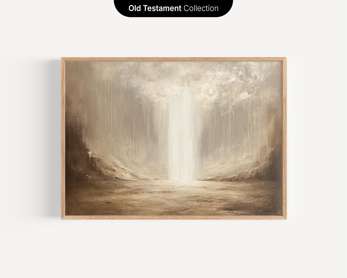 Pillar of Cloud Old Testament Collection Abstract Oil Painting Art Print