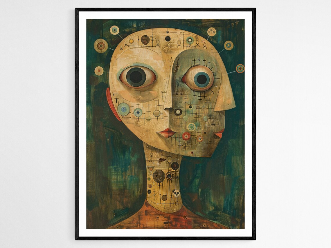 Mystic Visions Surreal Art Print, Imaginary World