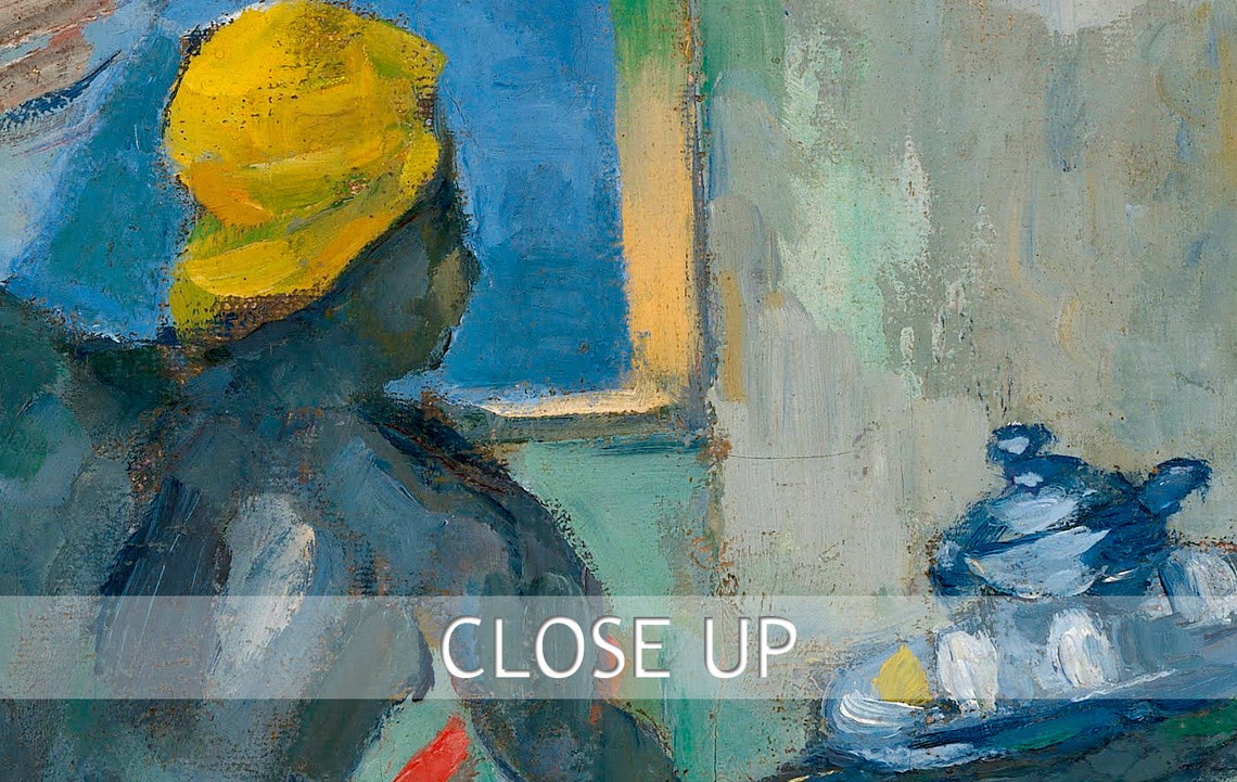 Paul Cezanne Afternoon In Naples 1875 Interior Servant Figures Poster - Image 2